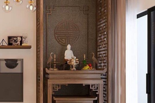 Bàn Thờ Cho Chung Cư Nhỏ Đẹp, Chuẩn Phong Thủy 2026